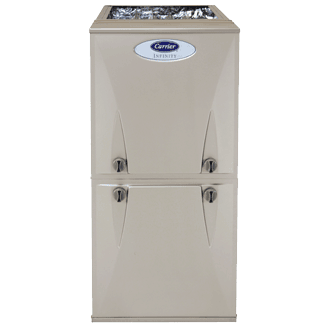 Carrier Infinity 96 gas furnace.