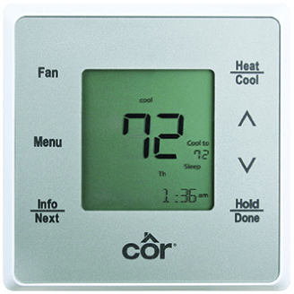 Côr<sup>®</sup> 5 Thermostat.