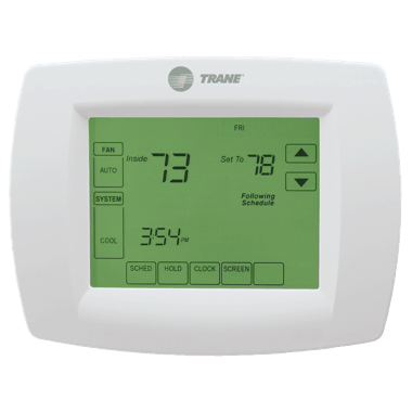 Trane XL803 thermostat.