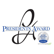 Carrier presidents award.